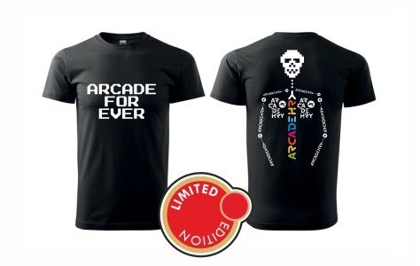 Tričko ARCADEHRY Skeleton LIMITKA