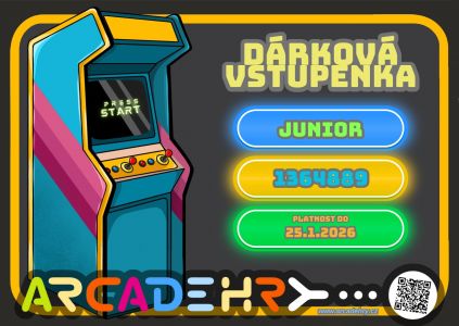 Dárková vstupenka JUNIOR