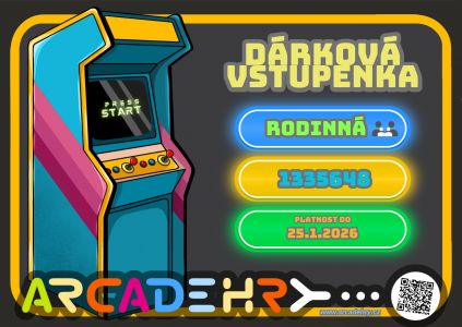 Dárková vstupenka RODINNÁ (2+2)