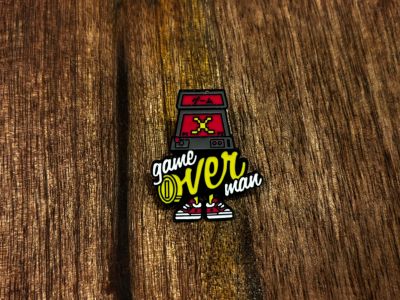 Odznak Game Over Man